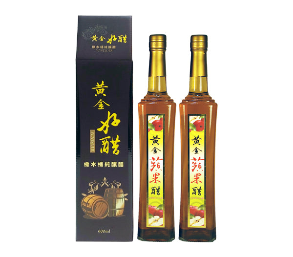 Fruit Vinegar Apple 黃金蘋果醋(3年系列) 600ml